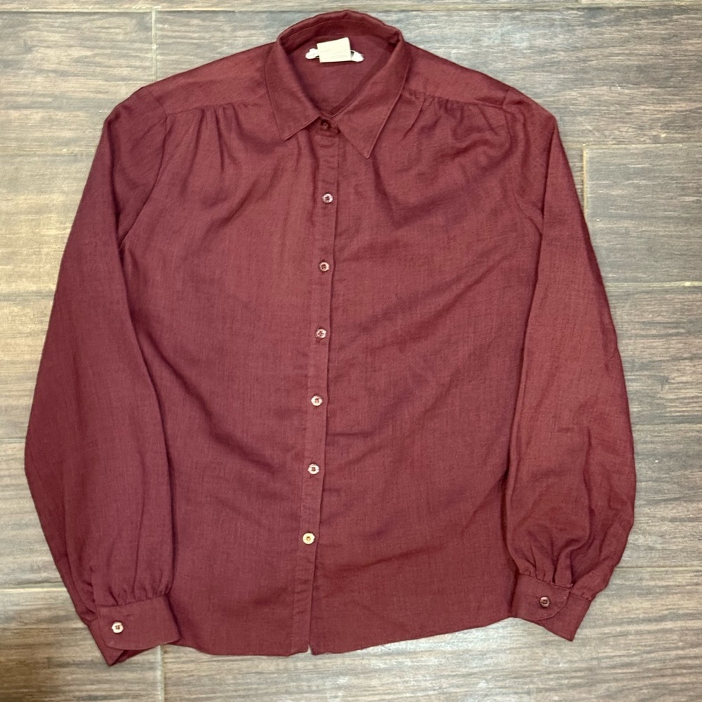 Vintage Prophecy by Sag Harbor | 70s 80s Button Up Blouse